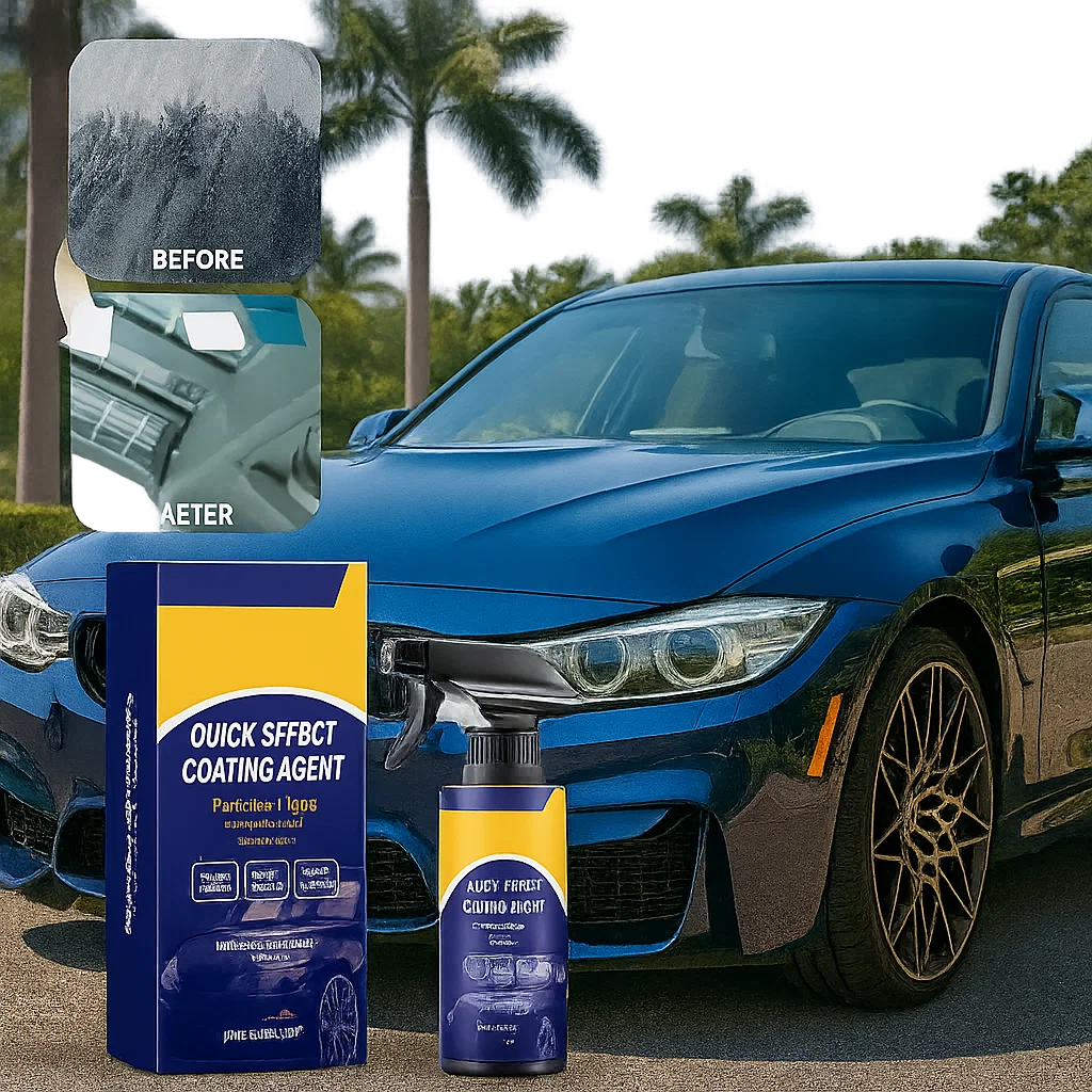 LumiShield™ — One Spray, Mirror Shine & Protection