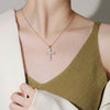 Solavée™ - Elegant Cross Necklace That Reflects Faith & Timeless Grace