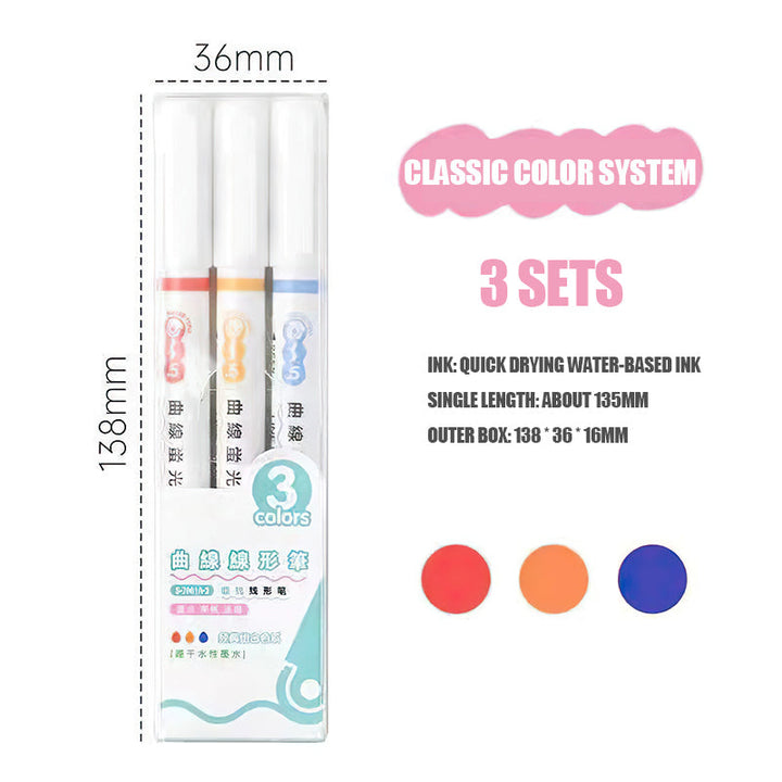 CurvePen™ - Dual-tip Curve marker