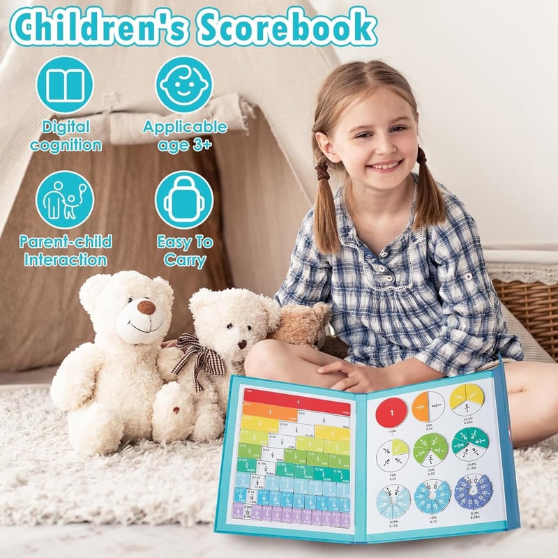 BrainBlocks™ - Montessori Magnetic Math Kit