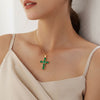 Solavée™ - Elegant Cross Necklace That Reflects Faith & Timeless Grace