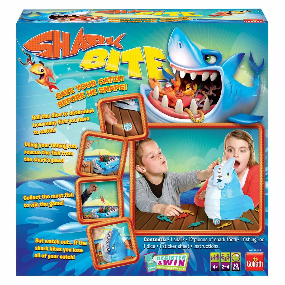 BiteBlitz™ - Shark Bite Family Game