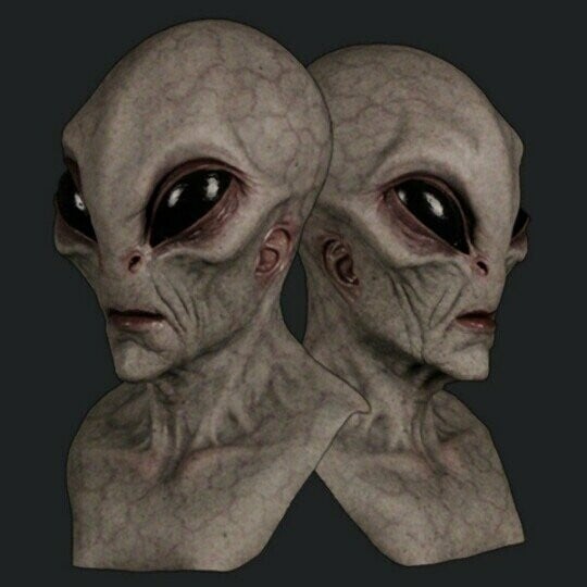 50% OFF | GalactiGrin™ | Halloween Alien Costume Mask