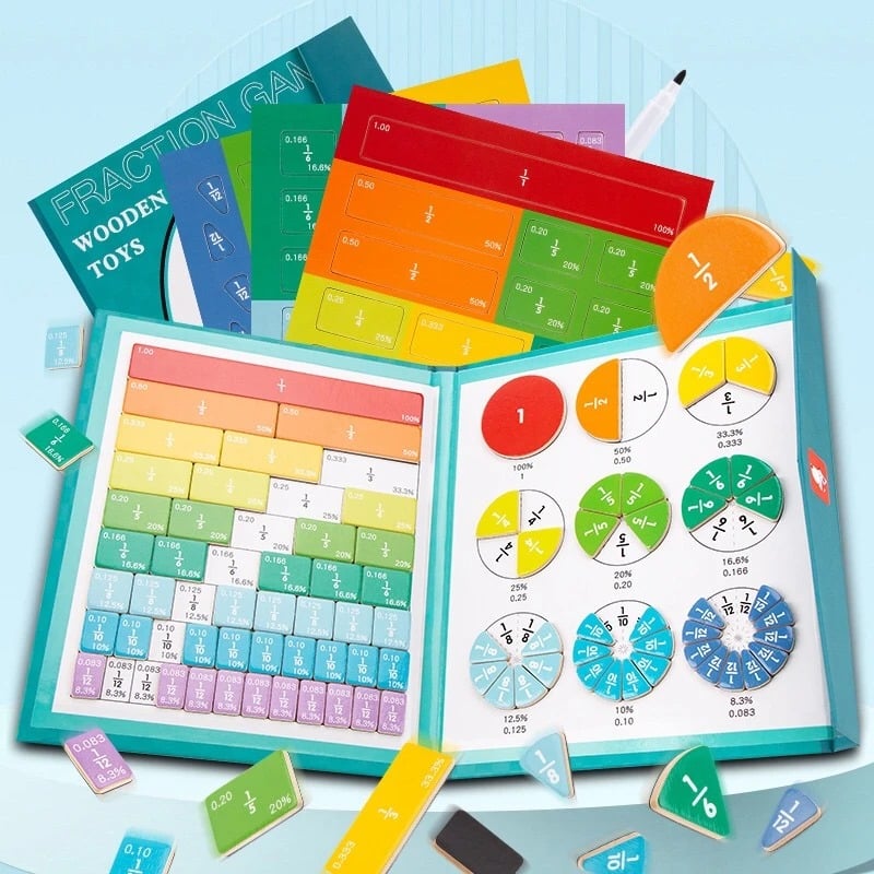 BrainBlocks™ - Montessori Magnetic Math Kit