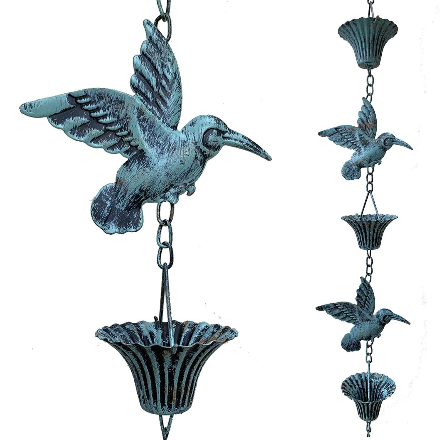 AquaSong™ - Hummingbird Rain Chain