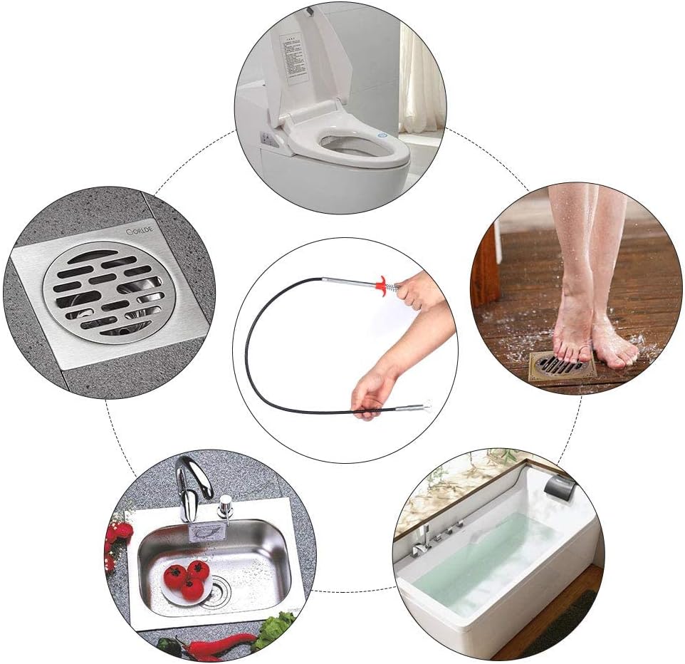 ClogClaw™ - Four-claw drain cleaner