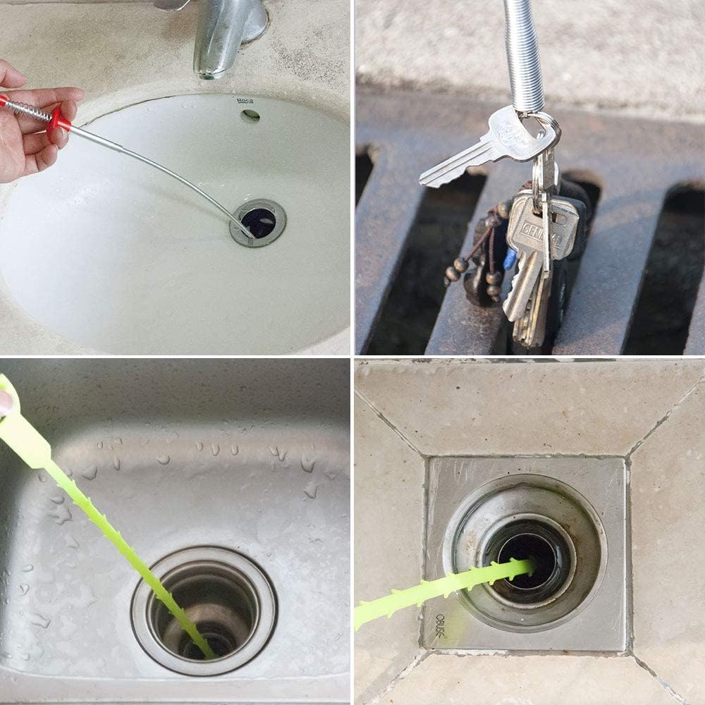 ClogClaw™ - Four-claw drain cleaner