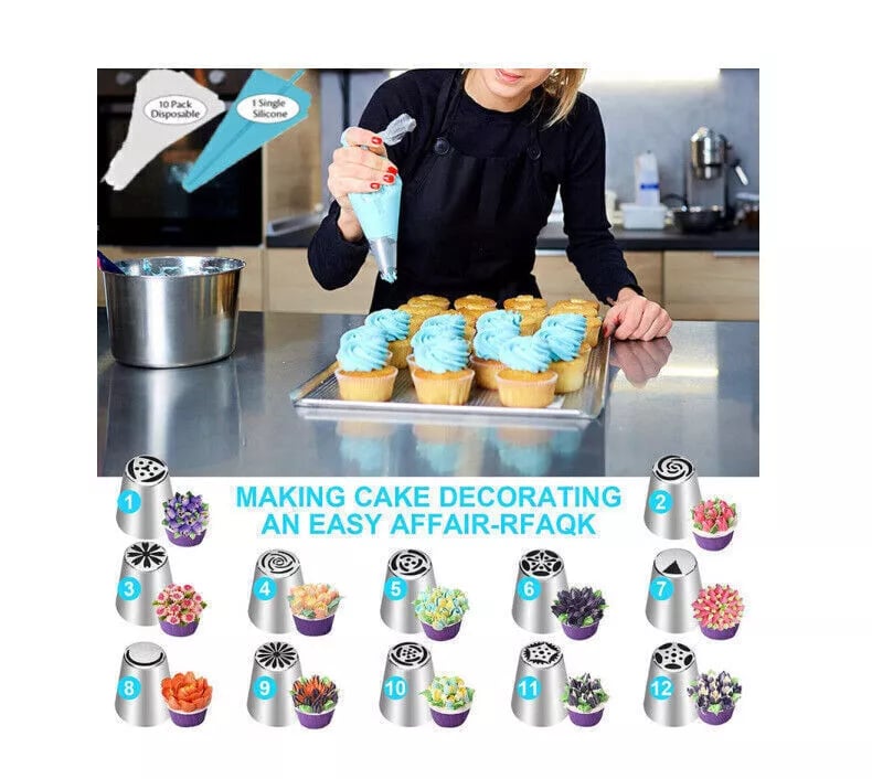 BakeBloom™ - Complete Cake Decorating Set