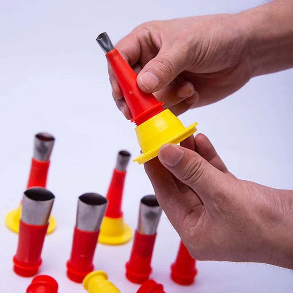 Universal Integrated Rubber Nozzle Tool Set (22-Piece)