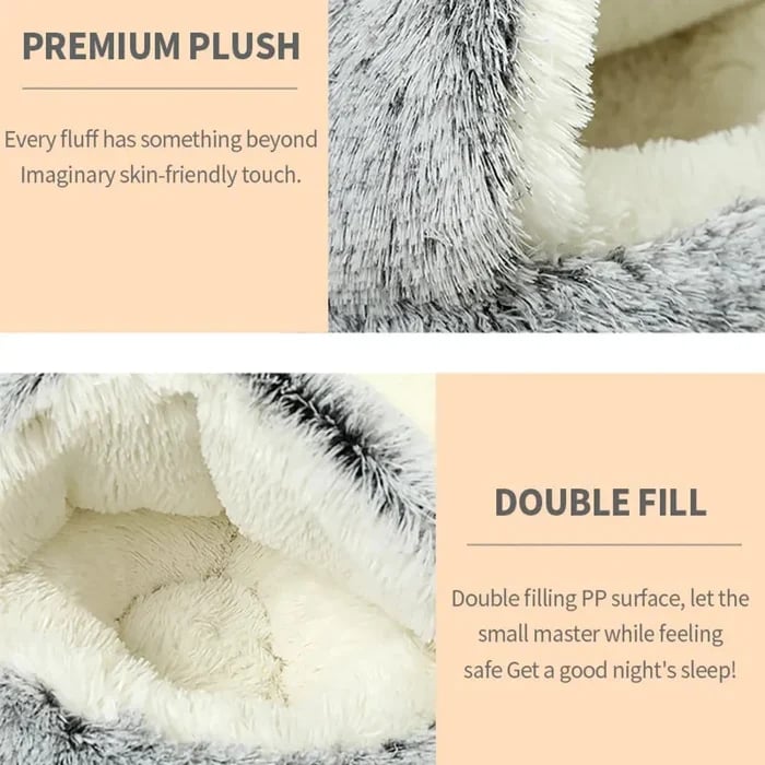 CozyPaws™ - Calming Pet Bed