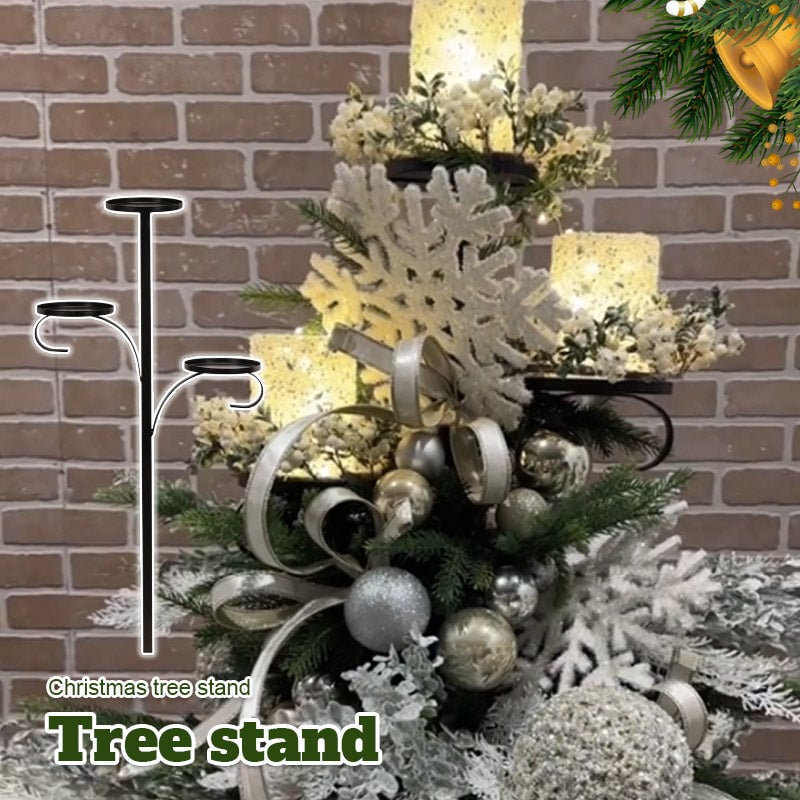 TreeNest™ - Triple-tier Christmas Tree Topper Shelf