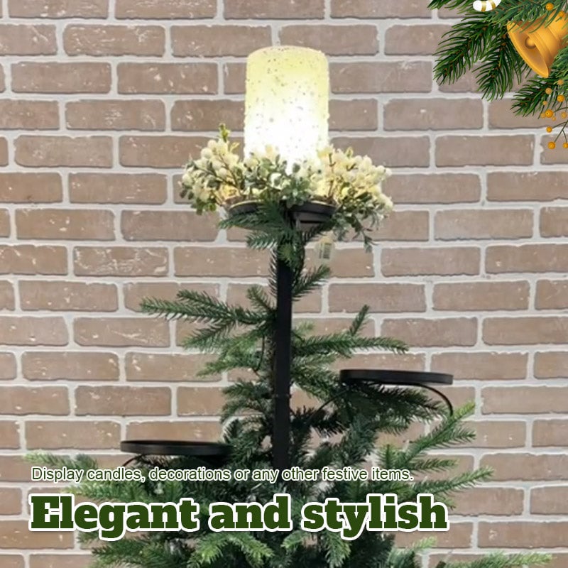 TreeNest™ - Triple-tier Christmas Tree Topper Shelf