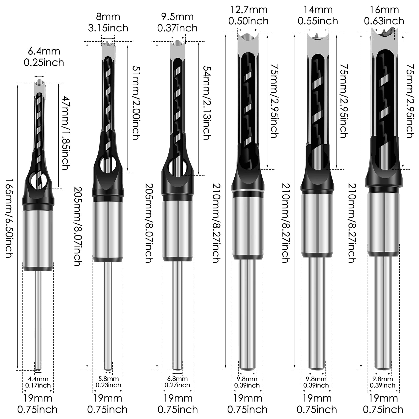 PRECIZO™ Adapter & Chisel Set