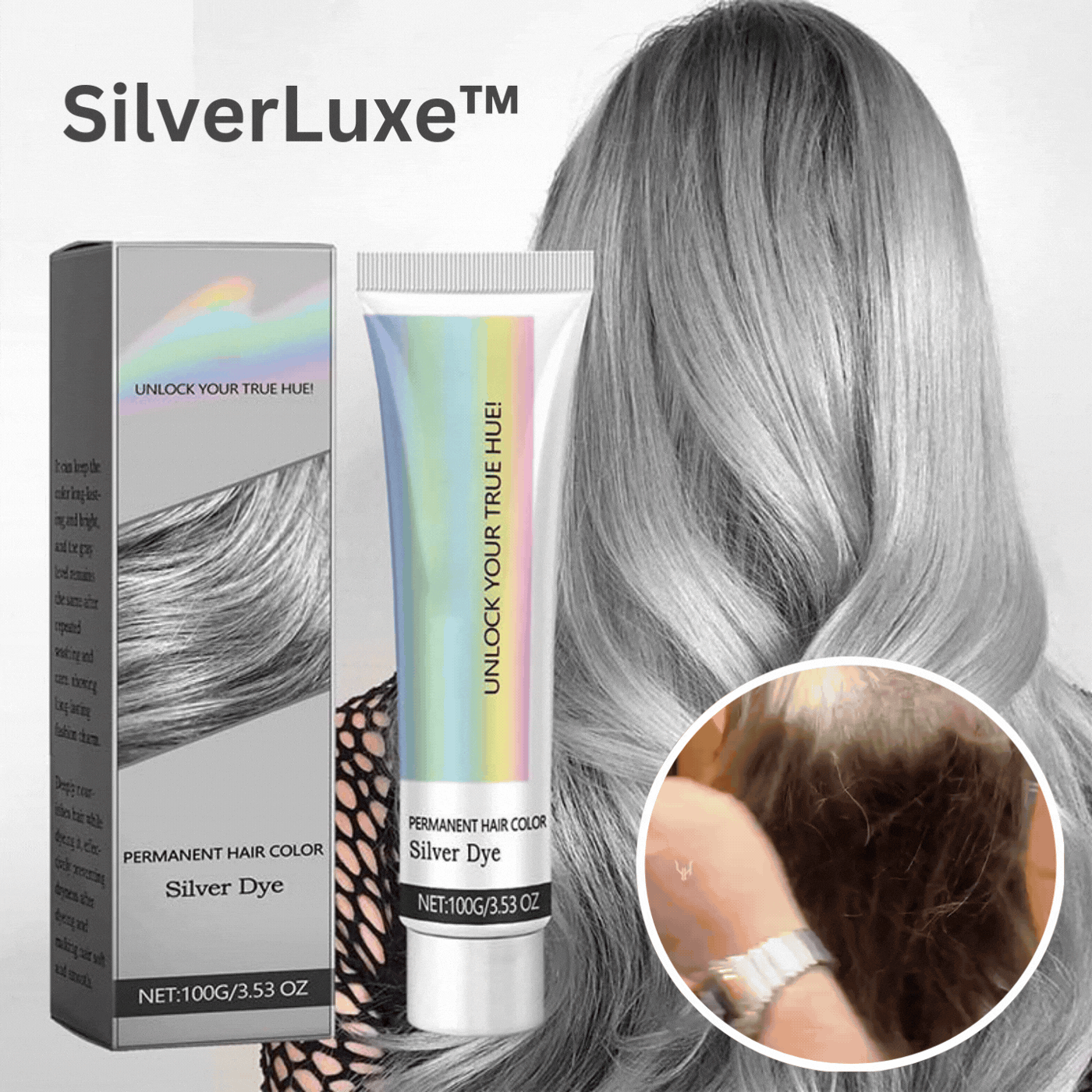 SilverVibe™ — Transform Your Hair Into a Radiant, Healthy Silver Statement (1+1 FREE TODAY!)
