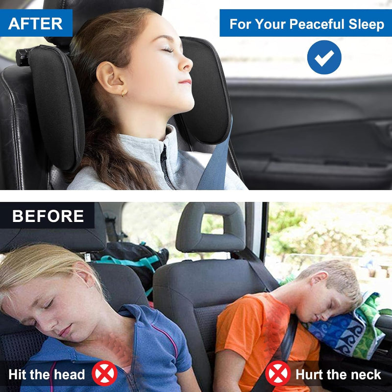 Car Headrest for Comfortable Naps & Optimal Support