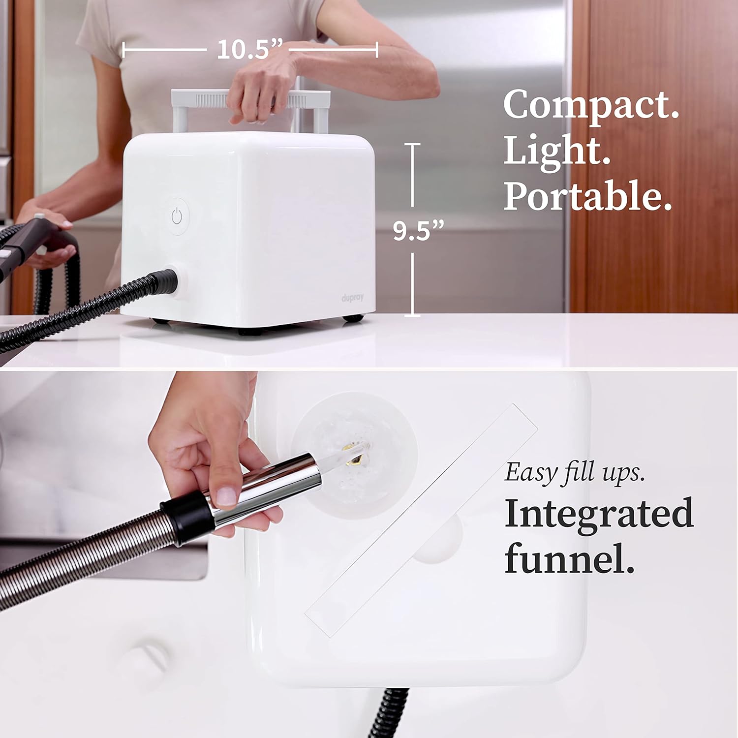 Dupray™ Neat Steam Cleaner – Chemical-Free, Deep Cleaning for a Healthier Home