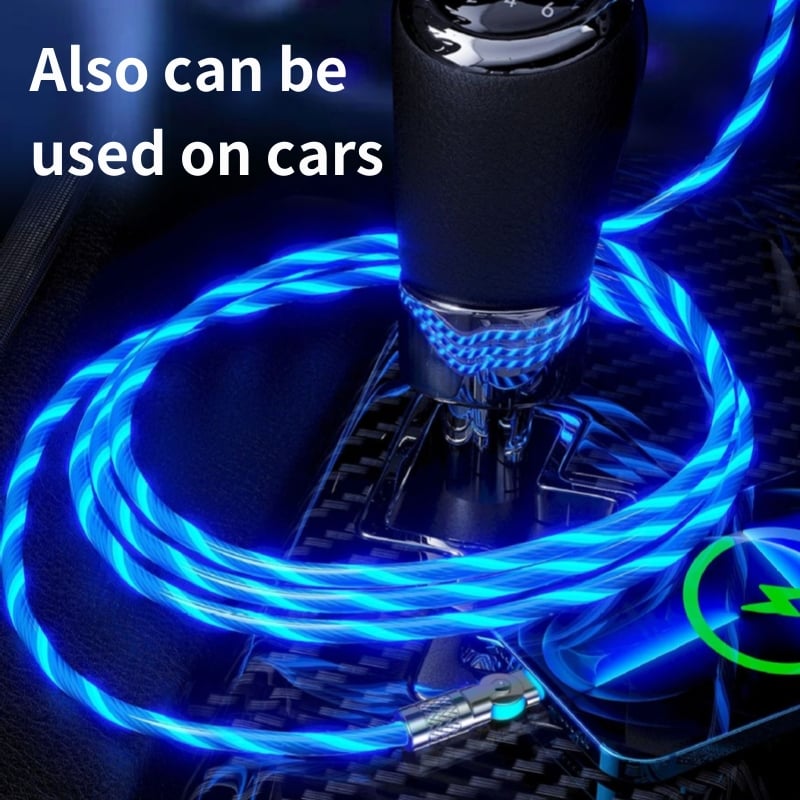 GlowLink™ - 540° rotating fast charge