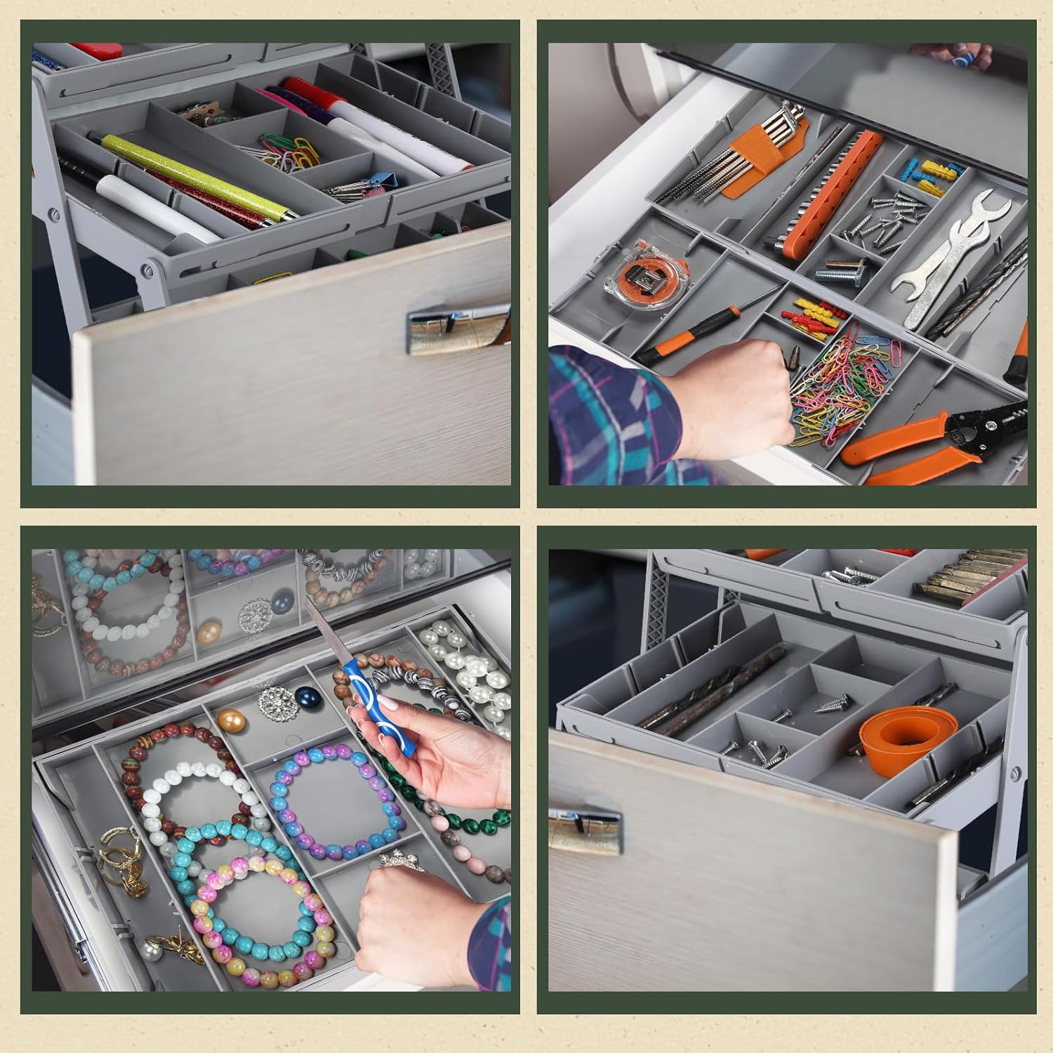 Smart Drawer™ - Adjustable 3-Tier Organize