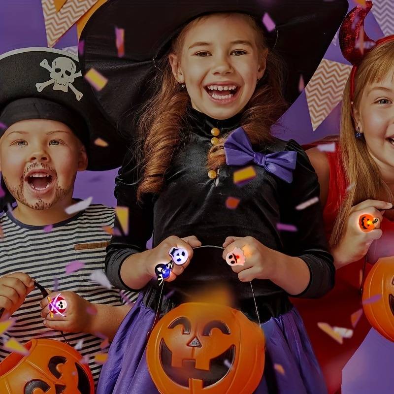 50 % OFF | GloHex™ | Halloween Glow Ring and Brooch
