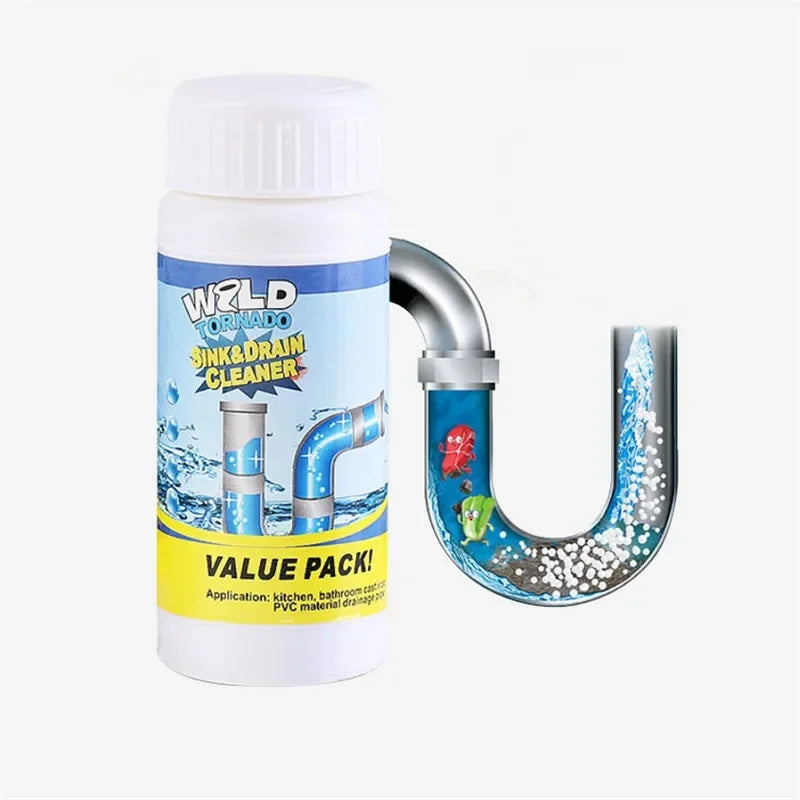 WildTornado™ Drain Cleaner – Fast, Gentle, Safe for All Pipes
