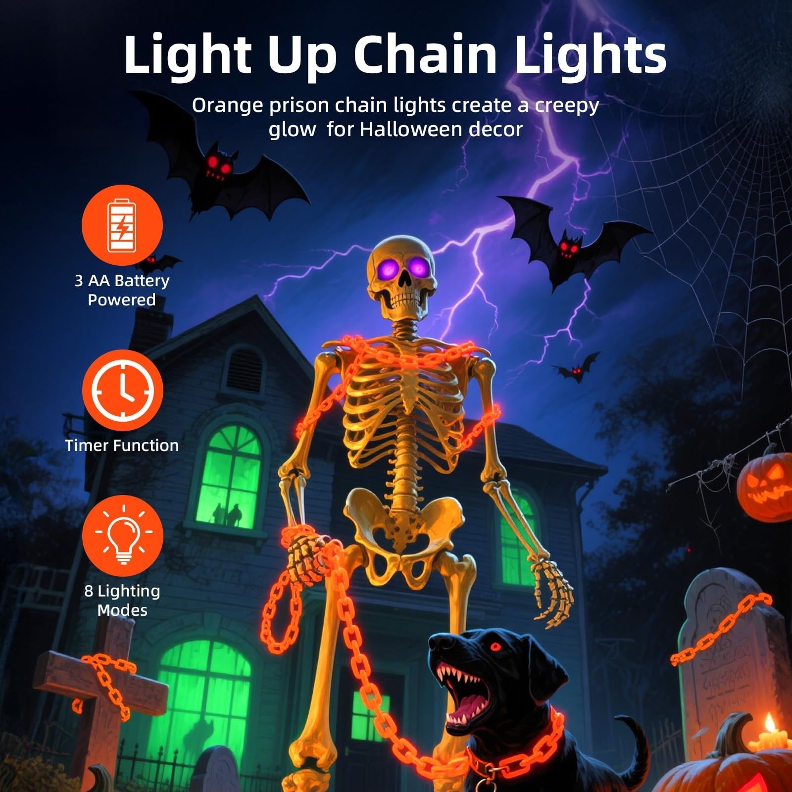 50% OFF | SpookLink™ | Animated Chain Lights