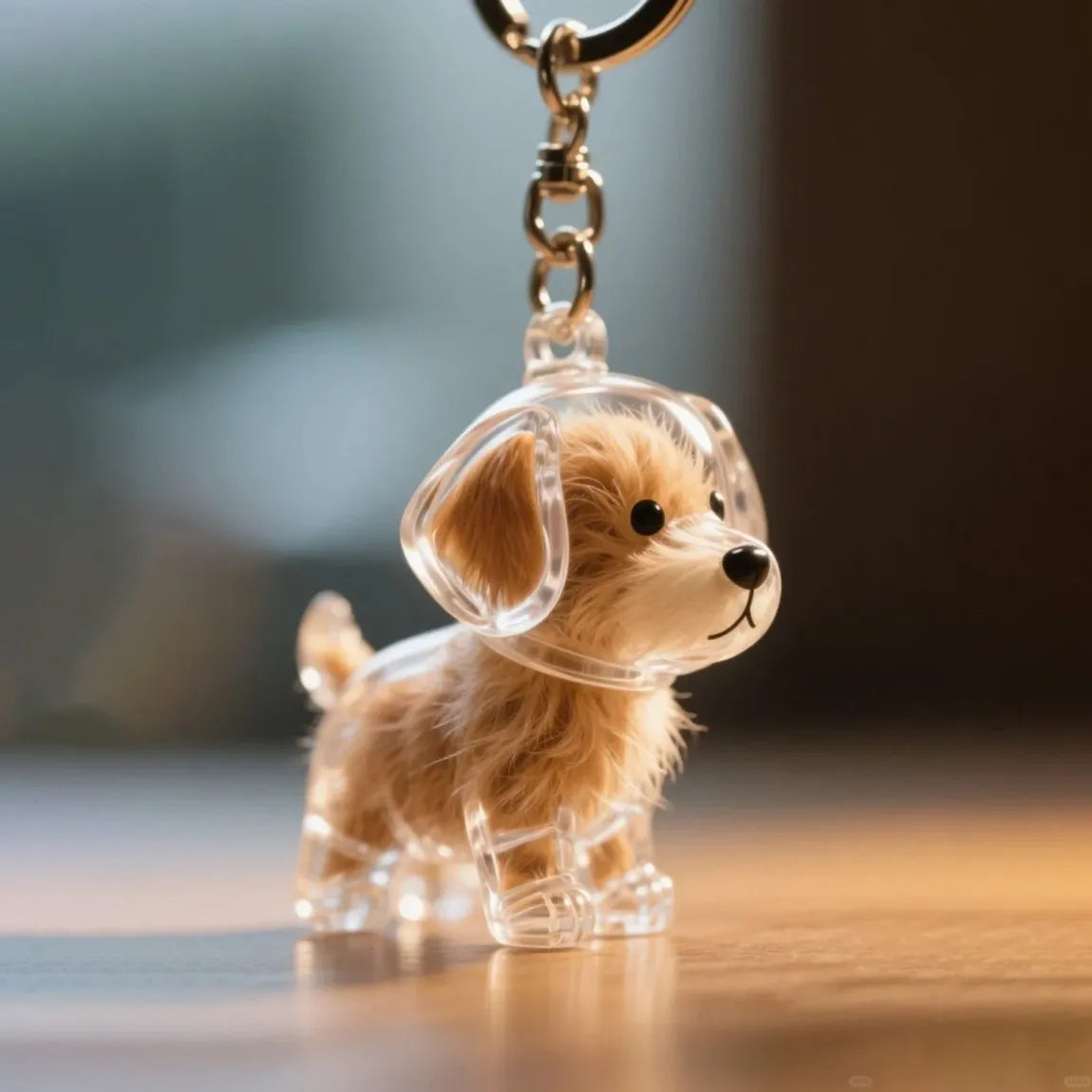 PawMemento – Dog Hair Keepsake Keychain Charm