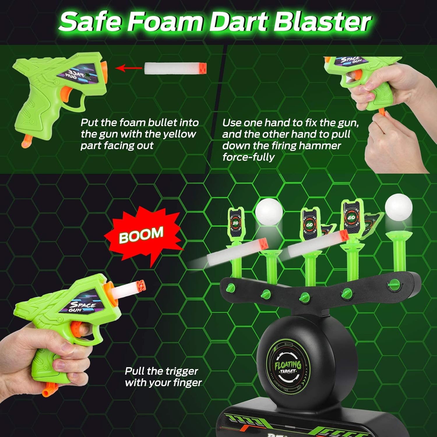 AimTrack™ - Glow-in-the-dark Floating Target