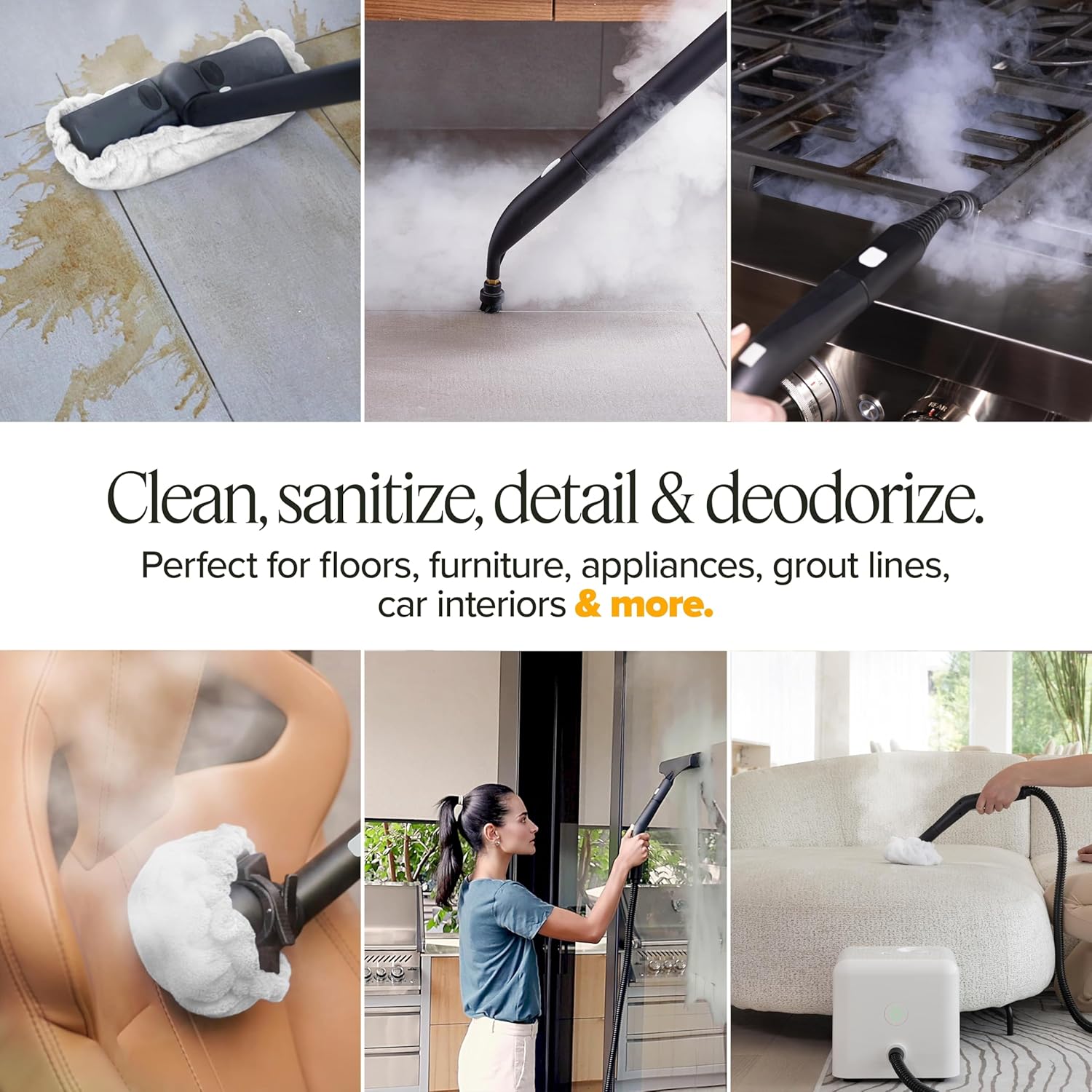 Dupray™ Neat Steam Cleaner – Chemical-Free, Deep Cleaning for a Healthier Home