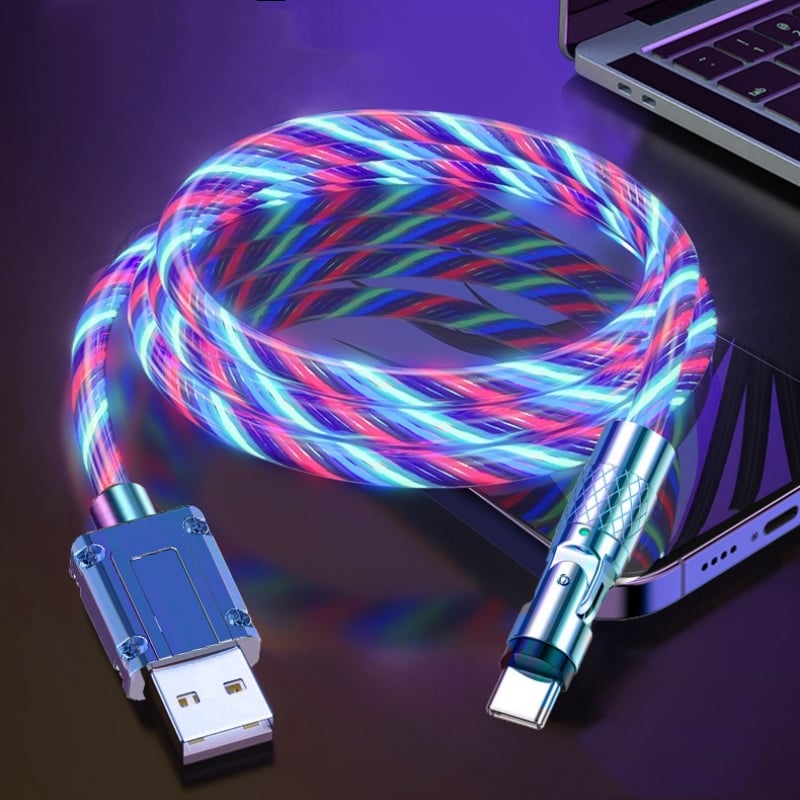 GlowLink™ - 540° rotating fast charge