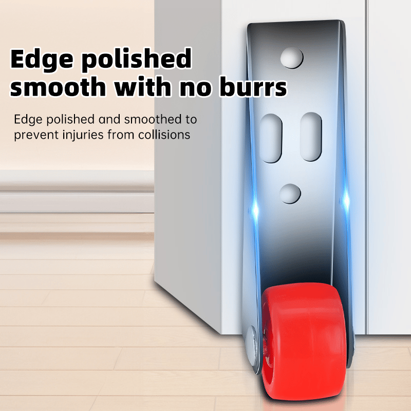 MoveGlide™ - Soft rubber furniture casters (4 pieces)