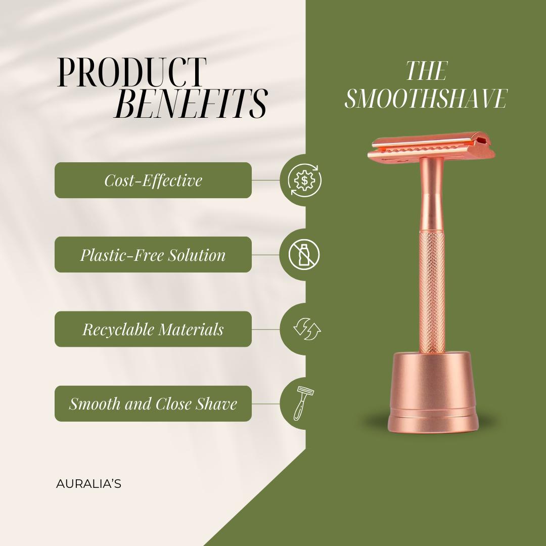 LunaSheer™ Precision Razor — Unleash Silky Smooth Legs That Radiate Confidence