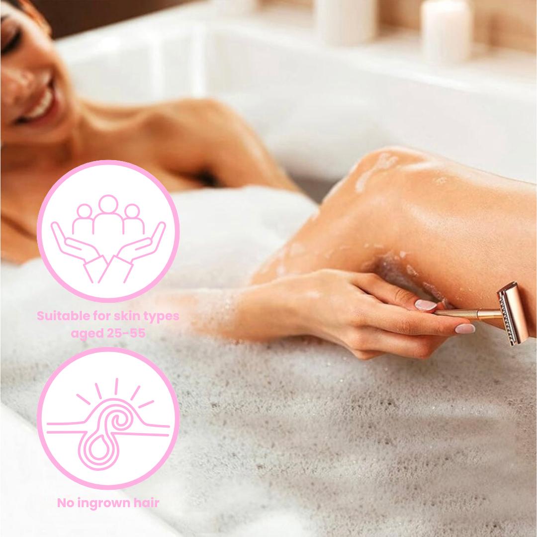 LunaSheer™ Precision Razor — Unleash Silky Smooth Legs That Radiate Confidence