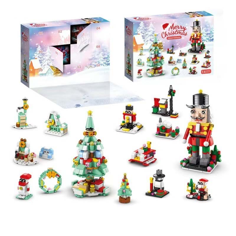 BuildaTree™ – Advent Calendar with Christmas Tree Building Blocks