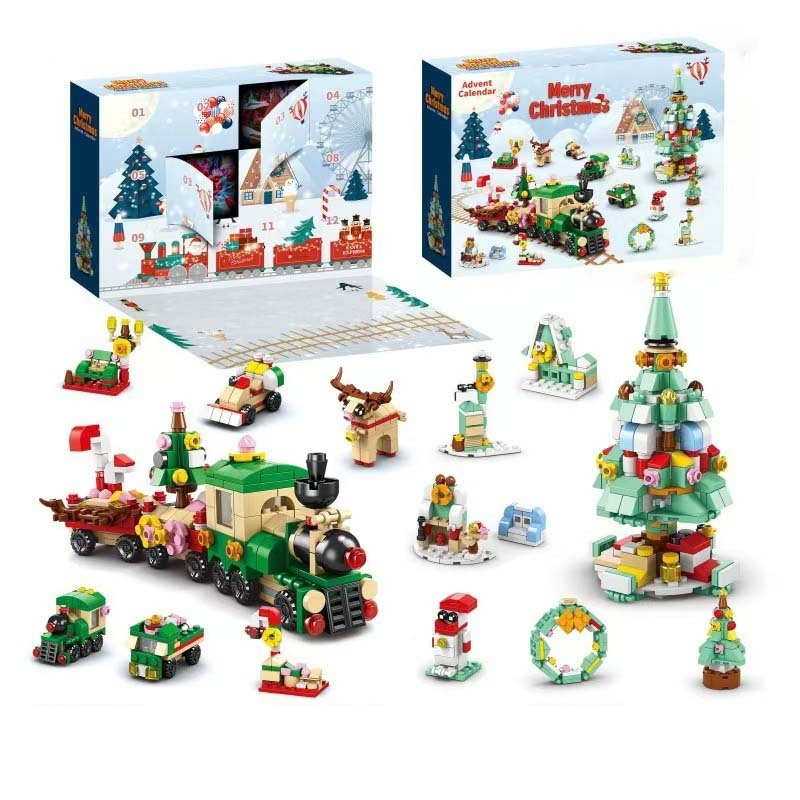 BuildaTree™ – Advent Calendar with Christmas Tree Building Blocks