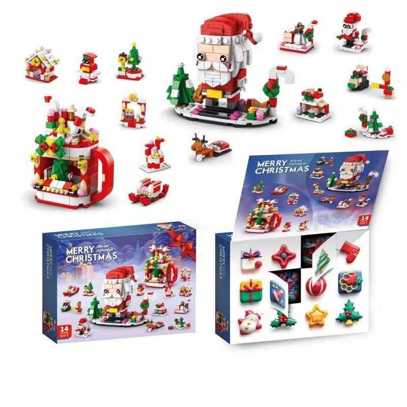 BuildaTree™ – Advent Calendar with Christmas Tree Building Blocks