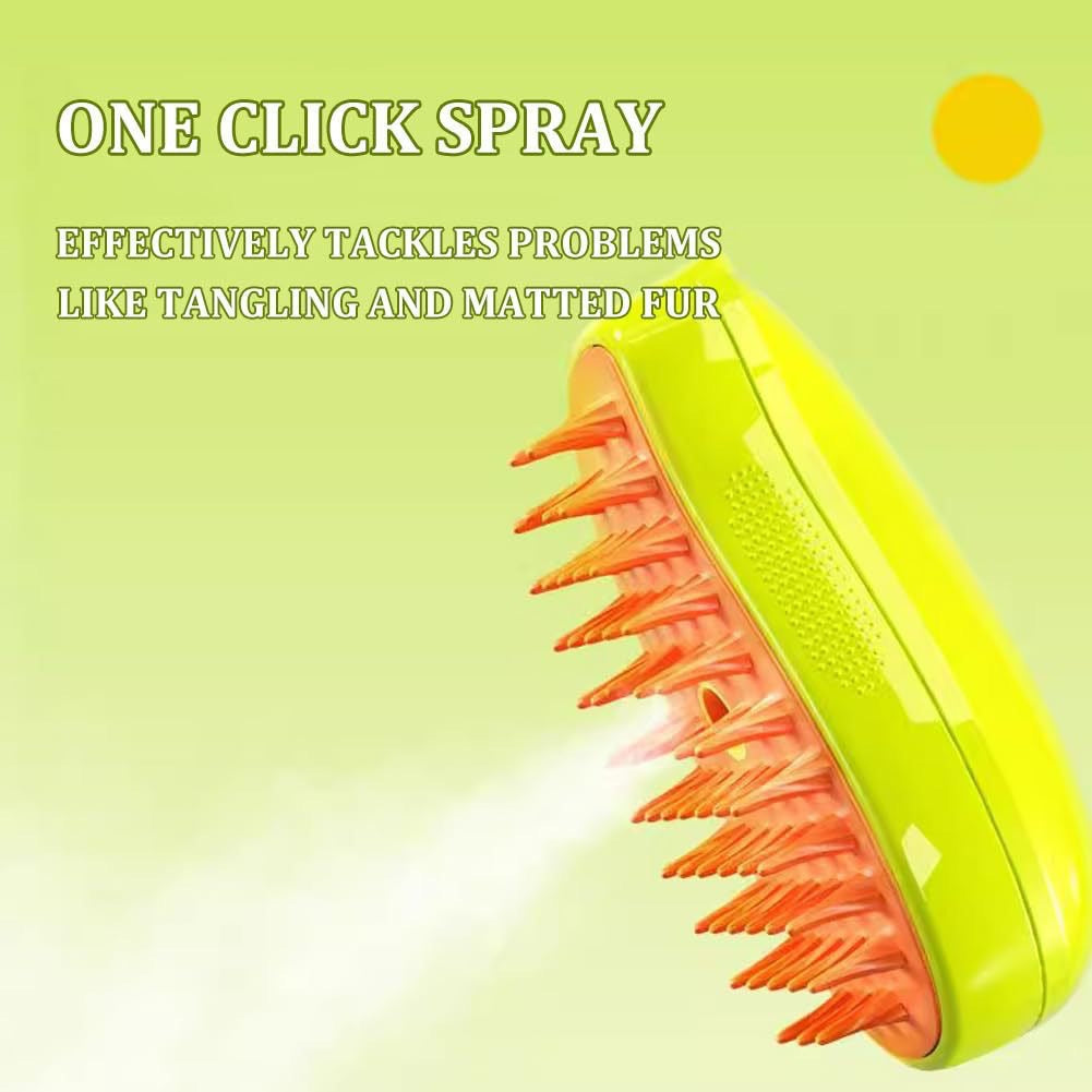 Pet Electric Spray Massage Comb Steam Brush (1+1 FREE TODAY!)