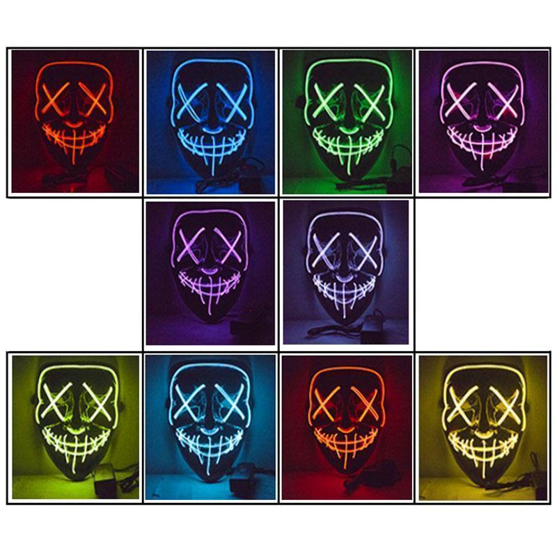 50% OFF | GlowGrin™ | Halloween - LED Luminous Mask