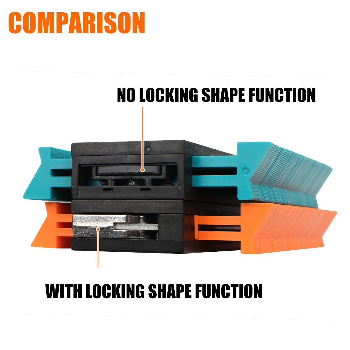 Contour Gauge Profile Tool -Precisely Copy Irregular Shape