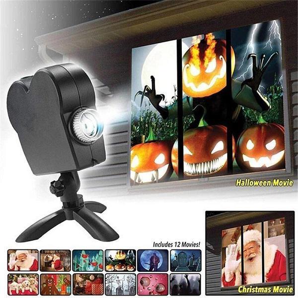 50% OFF | Halloween Flash Sales - Haunted Halloween Projector