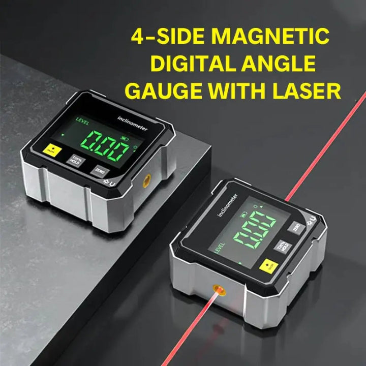 Anglix™ – Magnetic Digital Angle Gauge