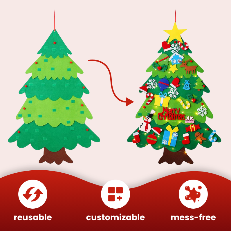 FeltFunTree™ – Magical Christmas Tree