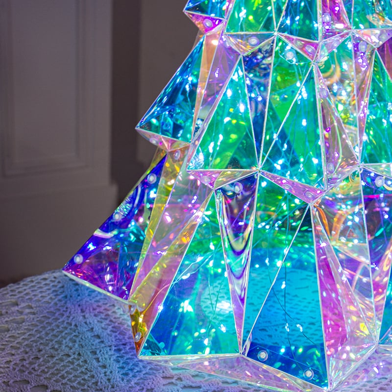 LumiGlitz™ - RGB Holographic Holiday Figures