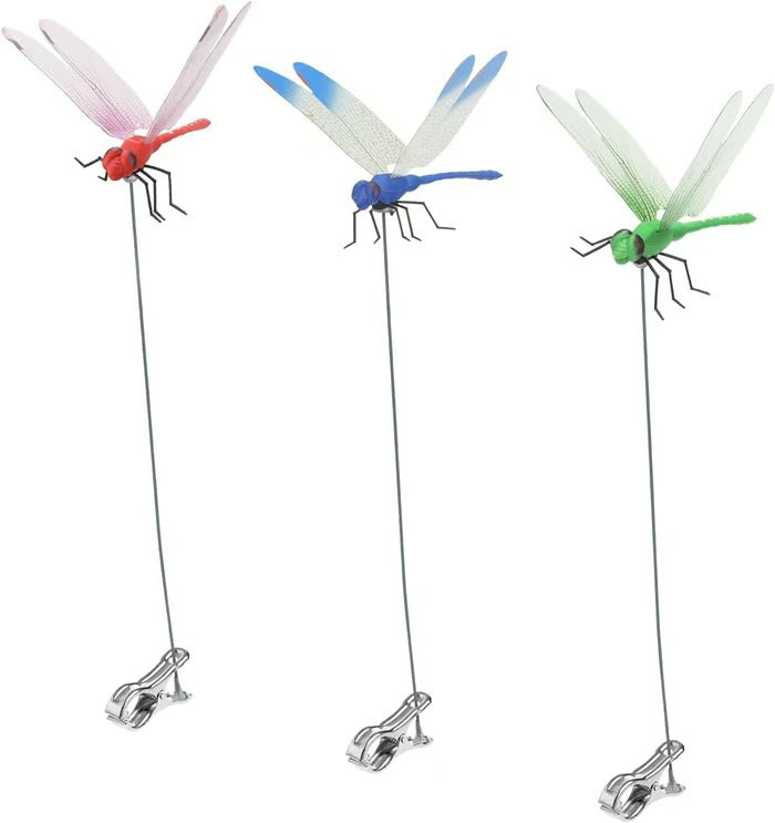 FlyAwayWings – 3D Dragonfly Garden Clip for Natural Bug Control