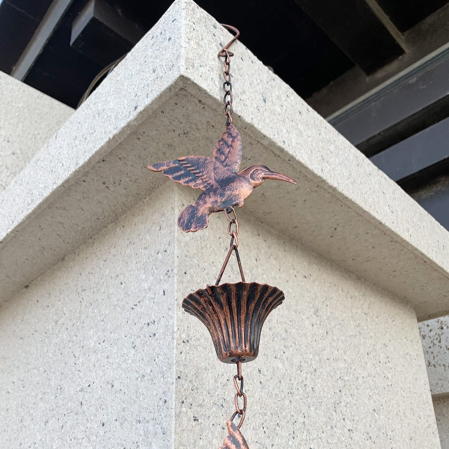 AquaSong™ - Hummingbird Rain Chain