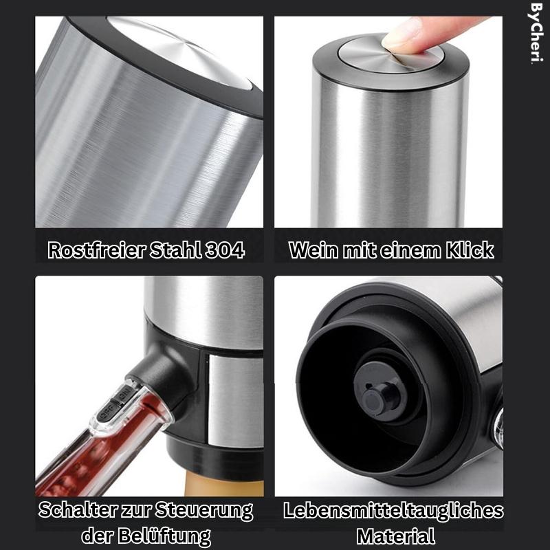 AeriBlend™ - 3-in-1 wine aerator  More aroma