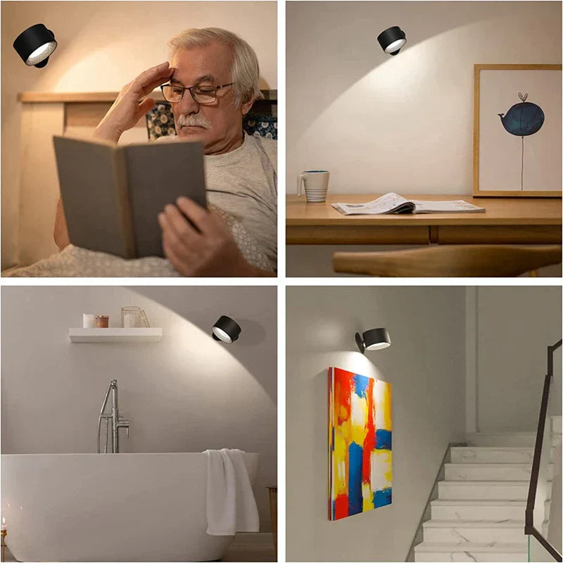 Anti-glare LED wall lamp