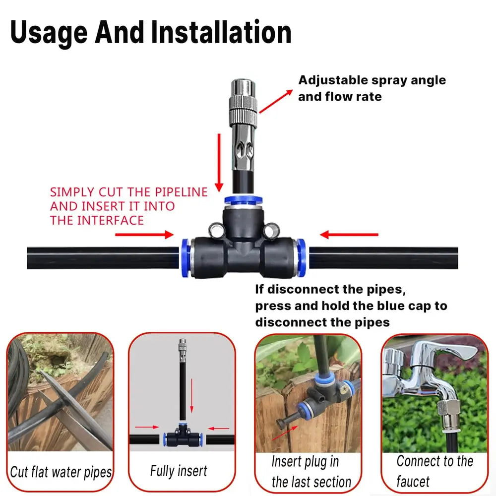 HydroBloom™ | Automatic Watering System for Garden and Balcony