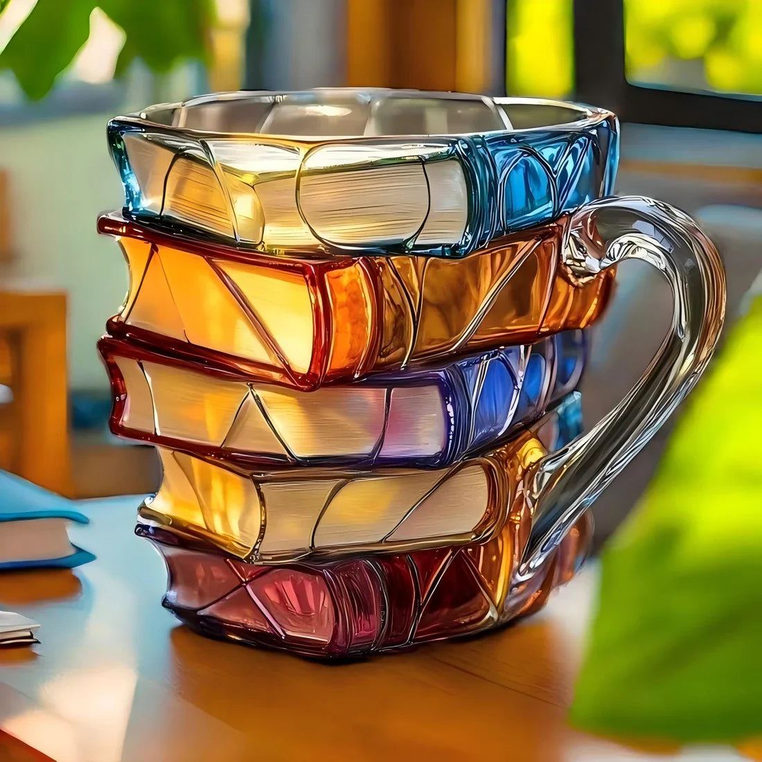 BookBrew – Crystal Mug for Literary Lovers