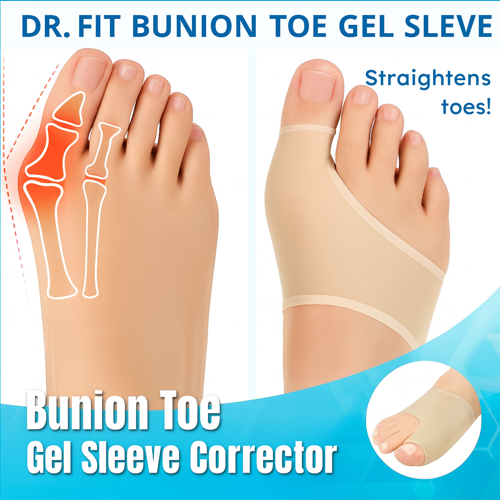 (1 + 1 ) FREE TODAY | ToeAlign™ | Dr.Fit Bunion Correction Sleeve