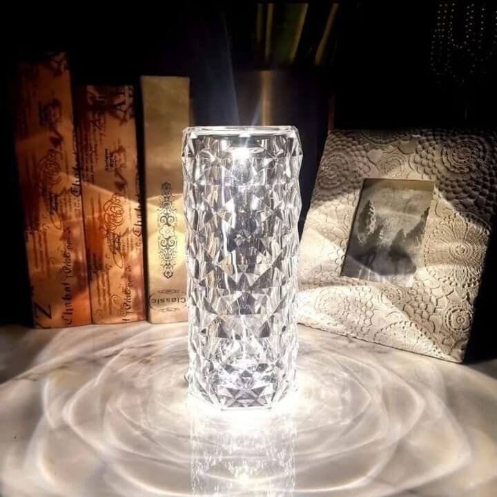 LumiRose™ - 3D crystal lamp with 16 colors